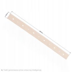 Guma tylna biała PU do Wirbel Rapid, Ghibli Freccia,Hako Scrubmaster B12,Karcher BD40/12 C