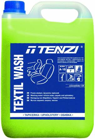 Textil Wash Tenzi 5L.- Pranie ekstrakcyjne -koncentrat do prania tapicerki BHF