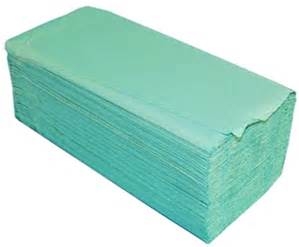 Ręcznik Papierowy ZZ zielony Welmax , 4000 szt. makulaturowy BHF