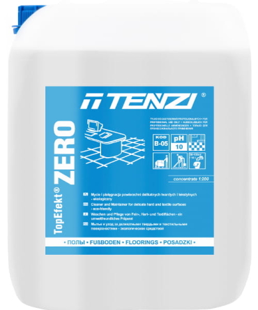 TopEfekt Zero Tenzi - płyn bezzapachowy bez środków powierzchniowo czynnych 10l. BHF