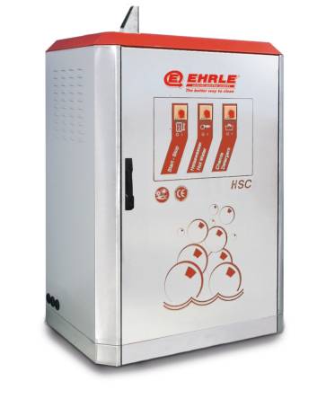 Ehrle HSC 1140 Gas Inox myjka stacjonarna z podgrzewaniem gazowym 180 bar / 1000 l./h BHF