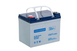 Bateria(akumulator) żelowa 12 V 33 Ah Challenger do Wirbel Rapid, Hako B12, Freccia