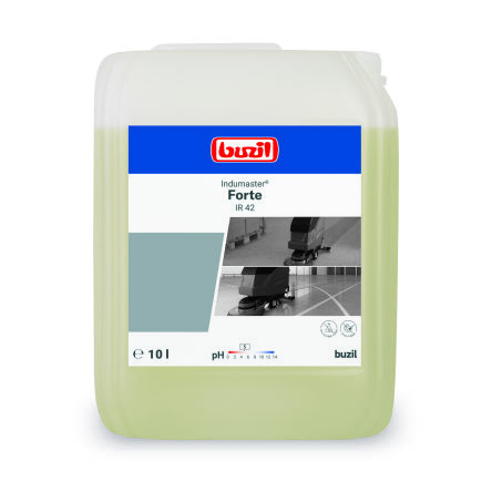 Buzil Indumaster Forte IR 42 kanister 10l. usuwanie śladów po wózkach, butach, gumie i kleju BHF